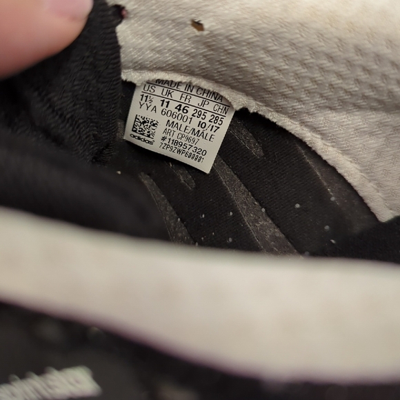 adidas Sprintstar Spikes Core‎ CP9697 Black Mens size 11.5 Running Sprint Shoes - Picture 7 of 12